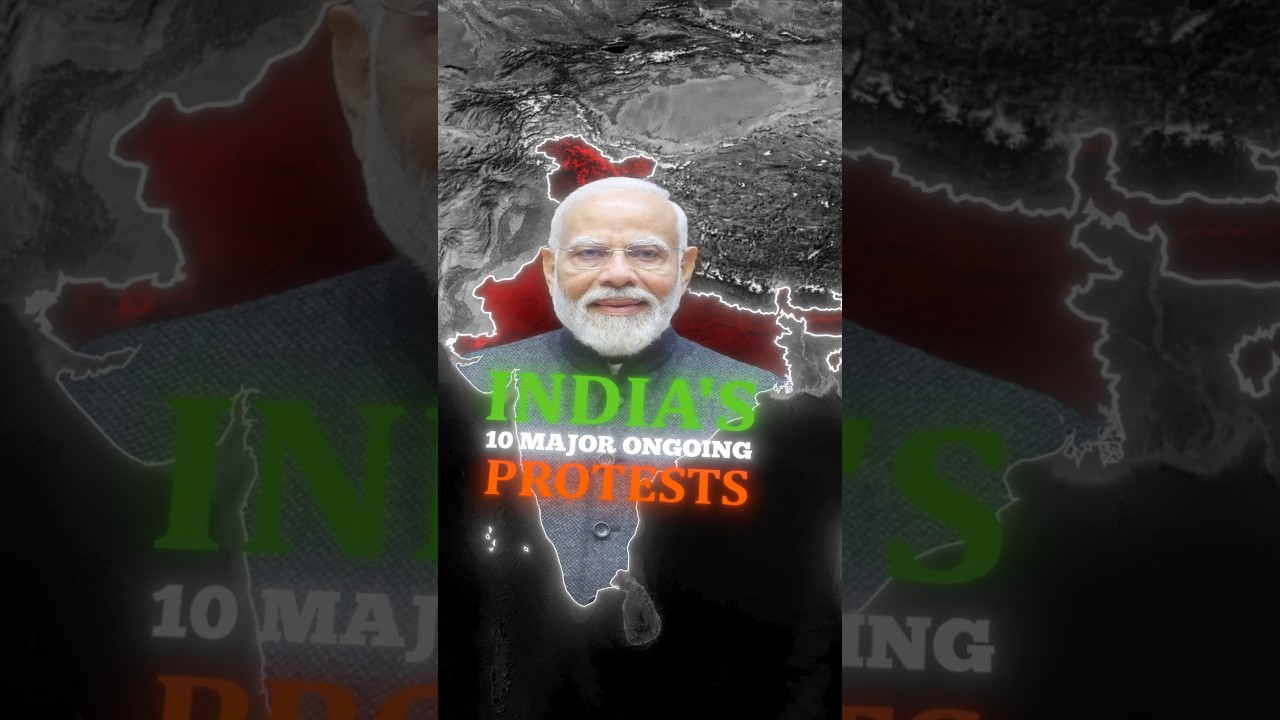 India's 10 Major Ongoing Protests  #shorts #Protest #CurrentAffairs #IndianPolitics #News #NEET