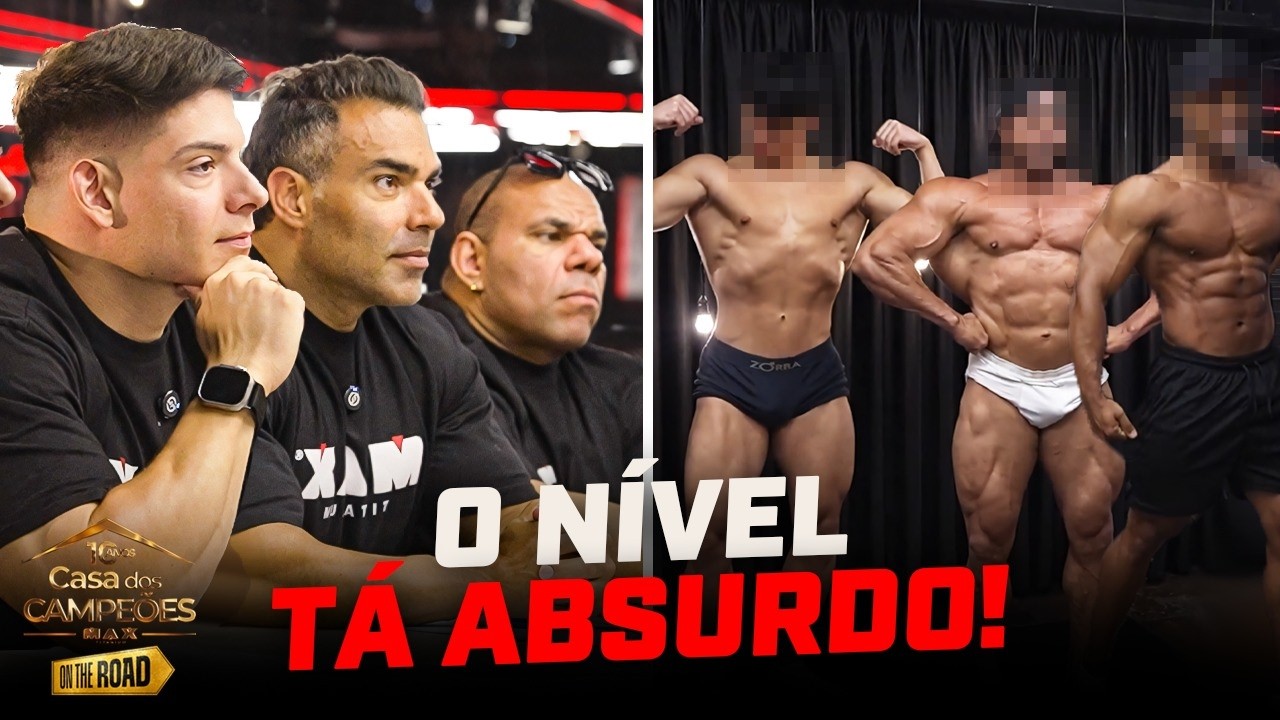 CORREA, TENENTE E JORLAN SE SURPREENDERAM NA SELETIVA!
