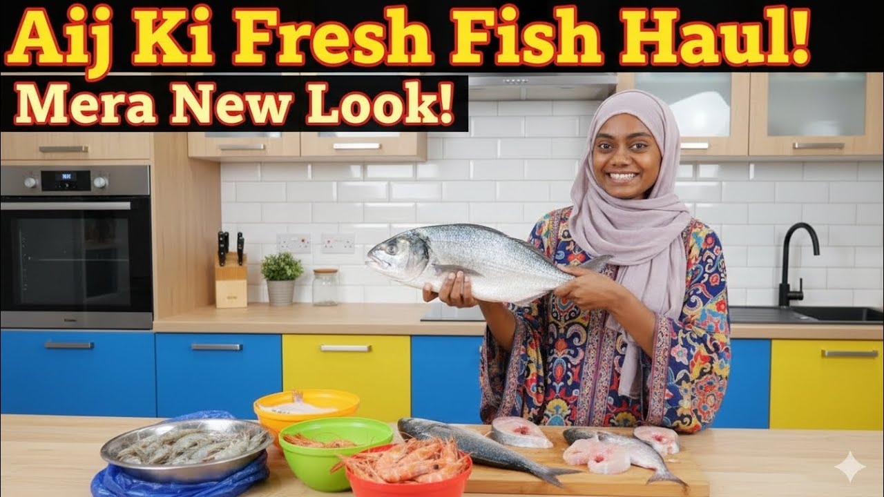 O bhai Aaj to market se bahot saari fish kharid li😂 #fishlover @wonderwithkaushar