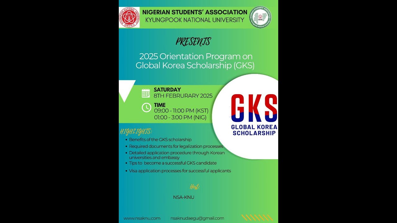 NSA-KNU GKS Orientation 2025
