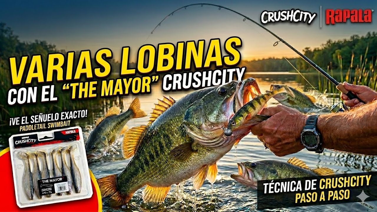 Pesca de Lobina con el Señuelo Mayor de Rapala: ¡Técnica Infalible!”