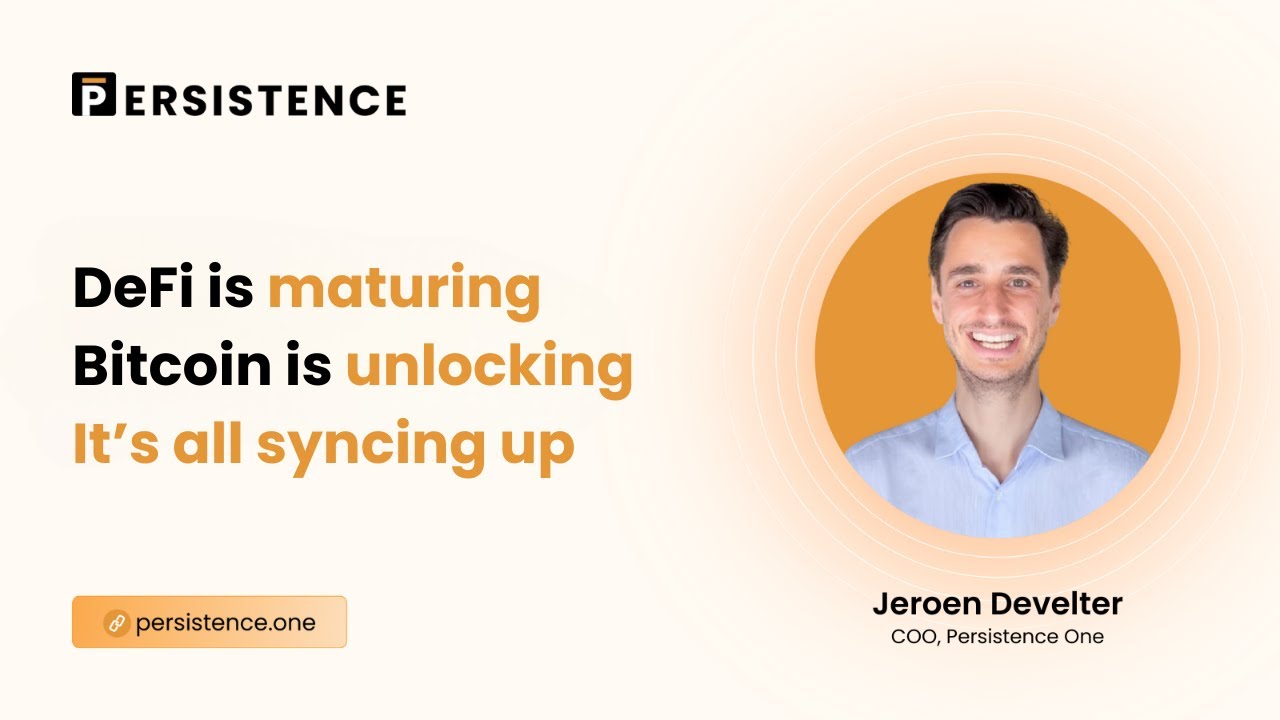BTCFi is where the smartest builders are heading 😎 | Persistence One
