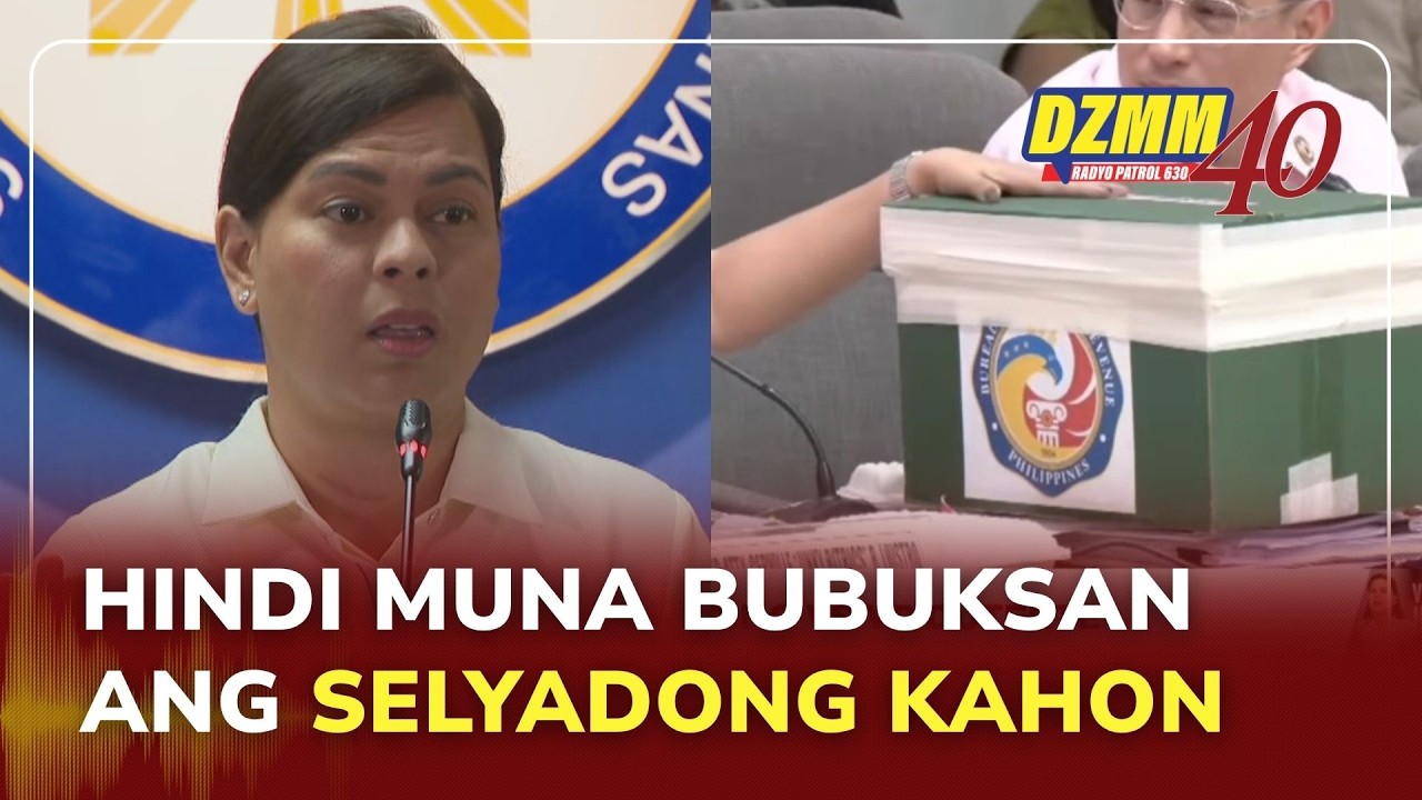 House panel defers opening of sealed BIR box containing VP Sara's tax records | (22 April 2026)