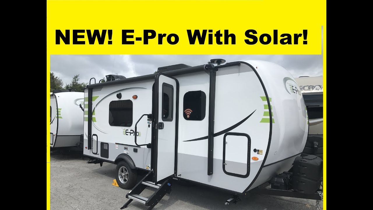 NEW! Sporty RV, E-Pro E19FD By Flagstaff, With Solar!!