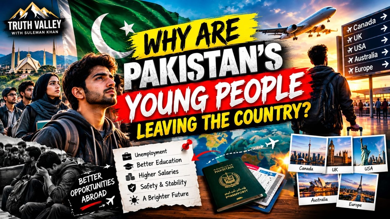 Why Are Pakistan&rsquo;s Young People Leaving the Country? | The Real Reasons