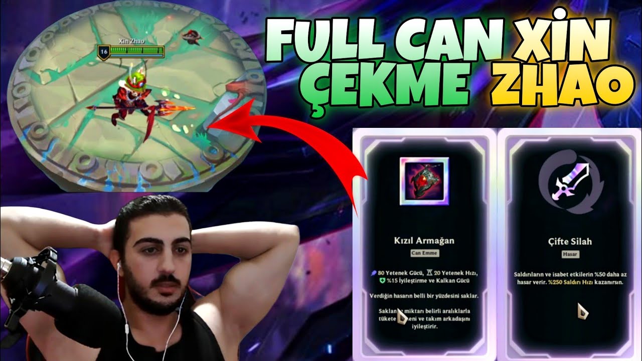 FULL CAN ÇEKME XİN ZHAO - LOL ARENA MODU