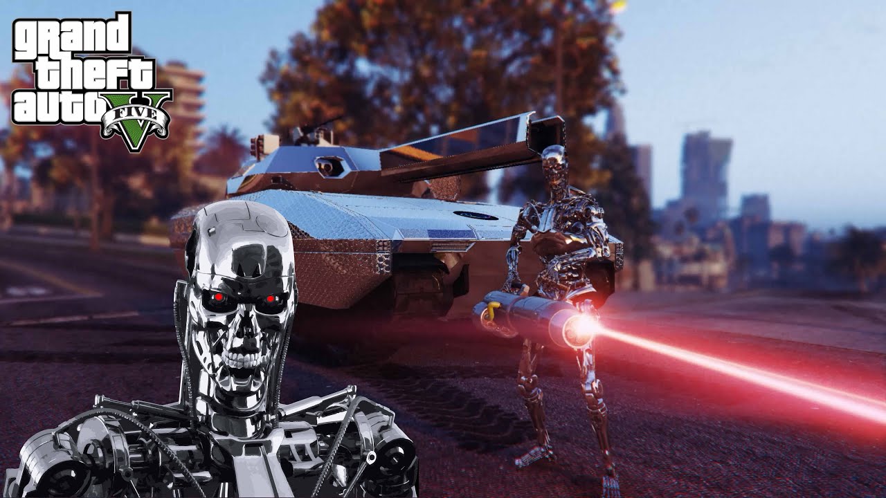 GTA 5 - The Terminator T-800