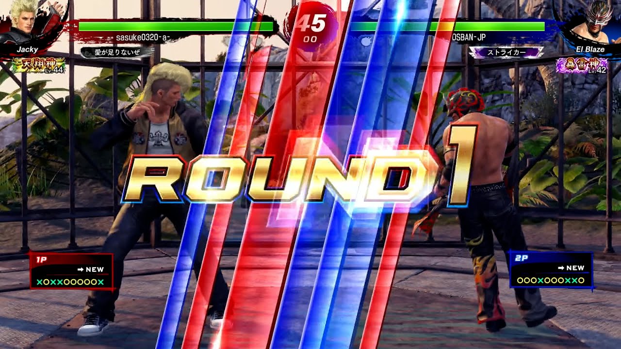 【VFes / VF5us 高段位戦】 天翔神 ジャッキー VS 轟雷神 エル・ブレイズ