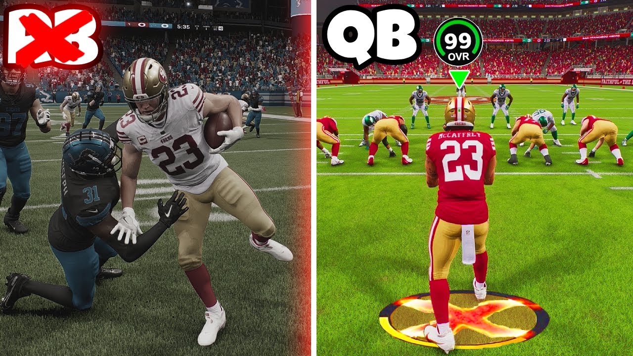 Christian McCaffery But He's A Quarterback!