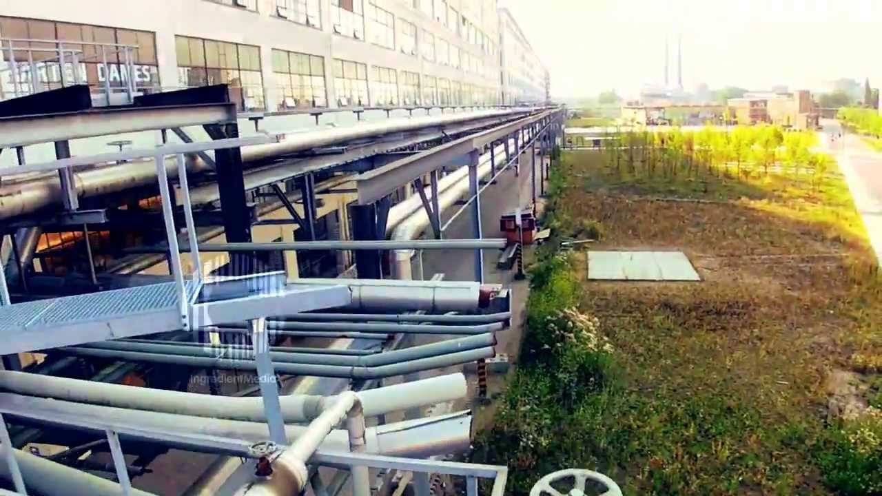 Strijp S Flyover drone UAS octocopter Strijp-S IngredientMedia