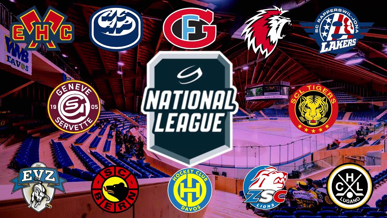 National League Hockey Arenas 2020/21(Switzerland)