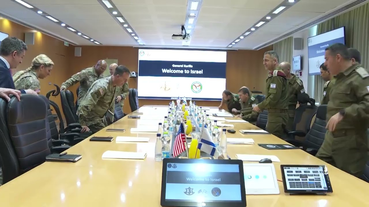 Visit of the CENTCOM Commander to the IDF