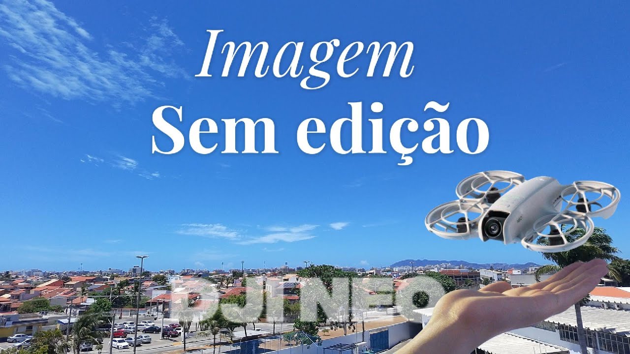 IMAGEM DO DRONE DJI NEO, E AINDA NO VENTO FORTE 38KM