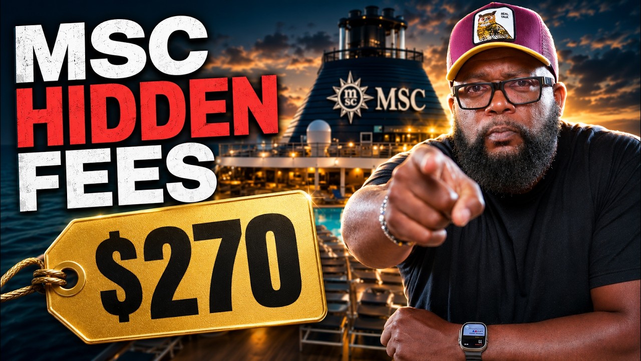 5 Hidden Fees Forcing First Time Cruisers to Waste Money on MSC