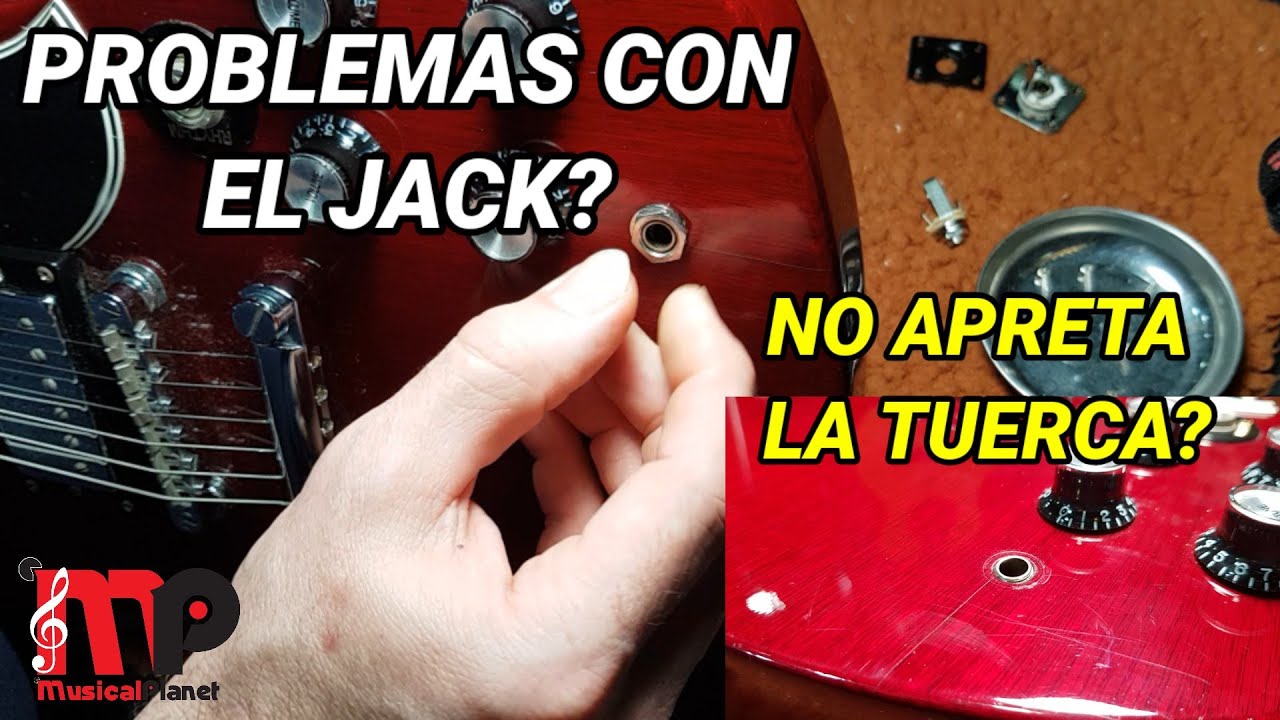 PROBLEMAS CON EL JACK DE TU GUITARRA?