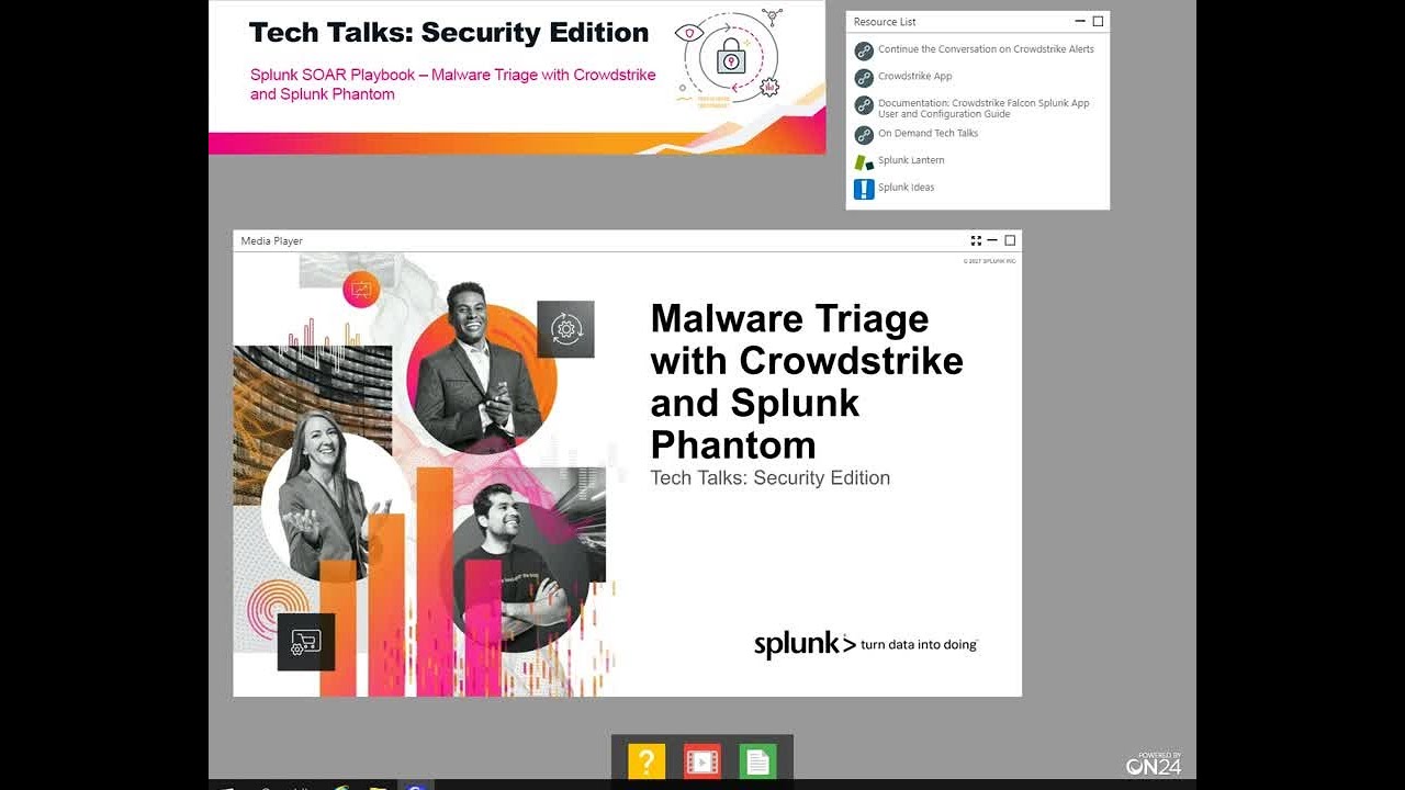 Splunk SOAR Playbook &ndash; Malware Triage with Crowdstrike and Splunk Phantom