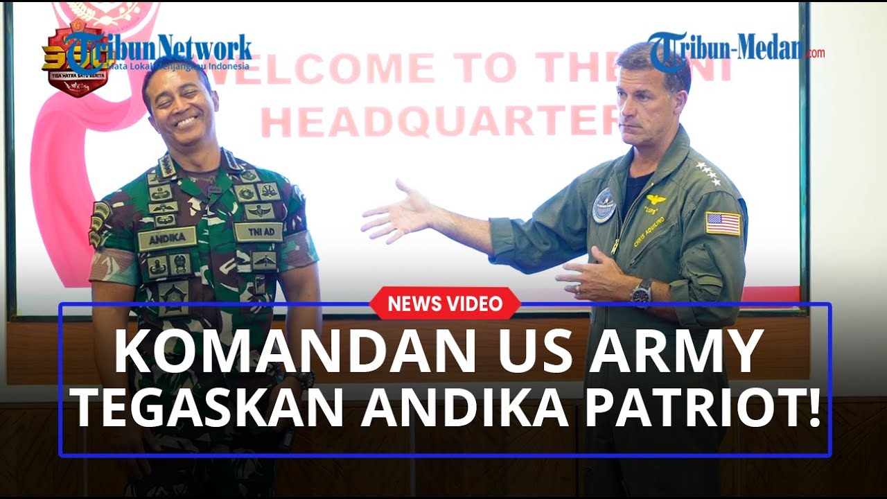 Jenderal Andika Dipuji Setinggi Langit oleh Komandan US Army Seorang Patriot & Prajurit Sejati!