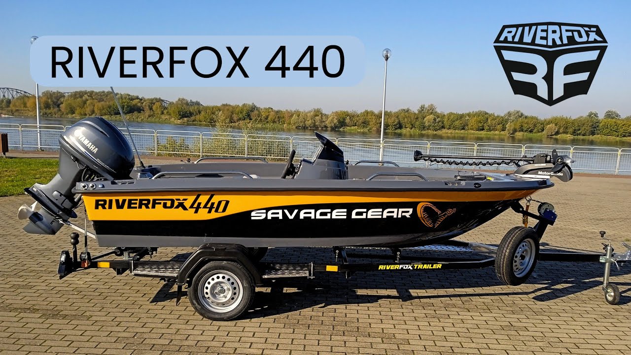 Łódź wędkarska RIVERFOX 440 z silnikiem SUZUKI DF30ATHL