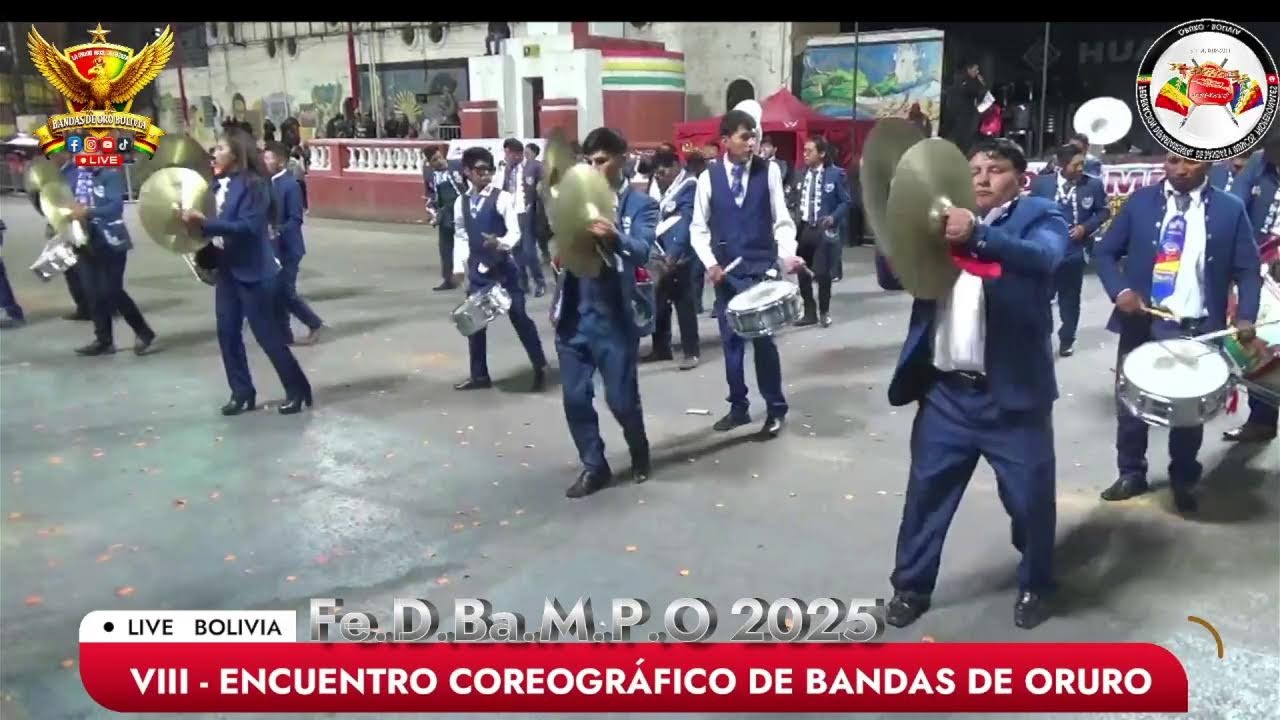 VIII - ENCUENTRO COREOGRÁFICO DE BANDAS DE ORURO