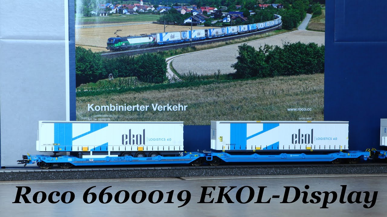 Christians Modellbahn präsentiert Roco 6600019 - EKOL-Display
