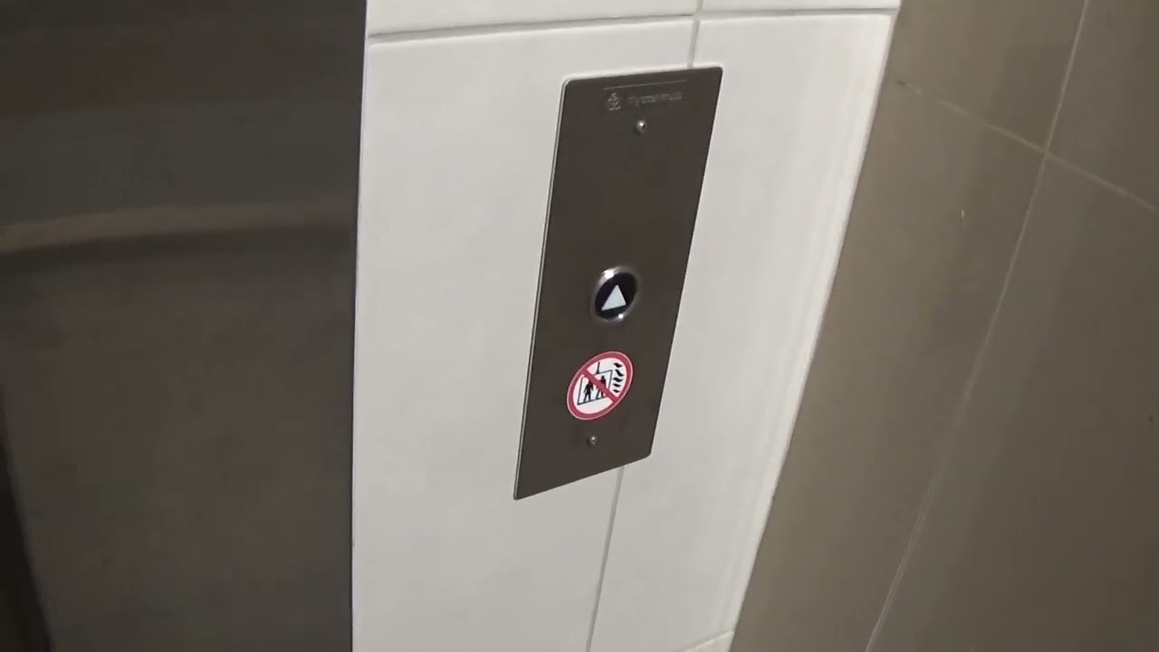 ThyssenKrupp MRL Elevator At The Carrickfergus Train Station