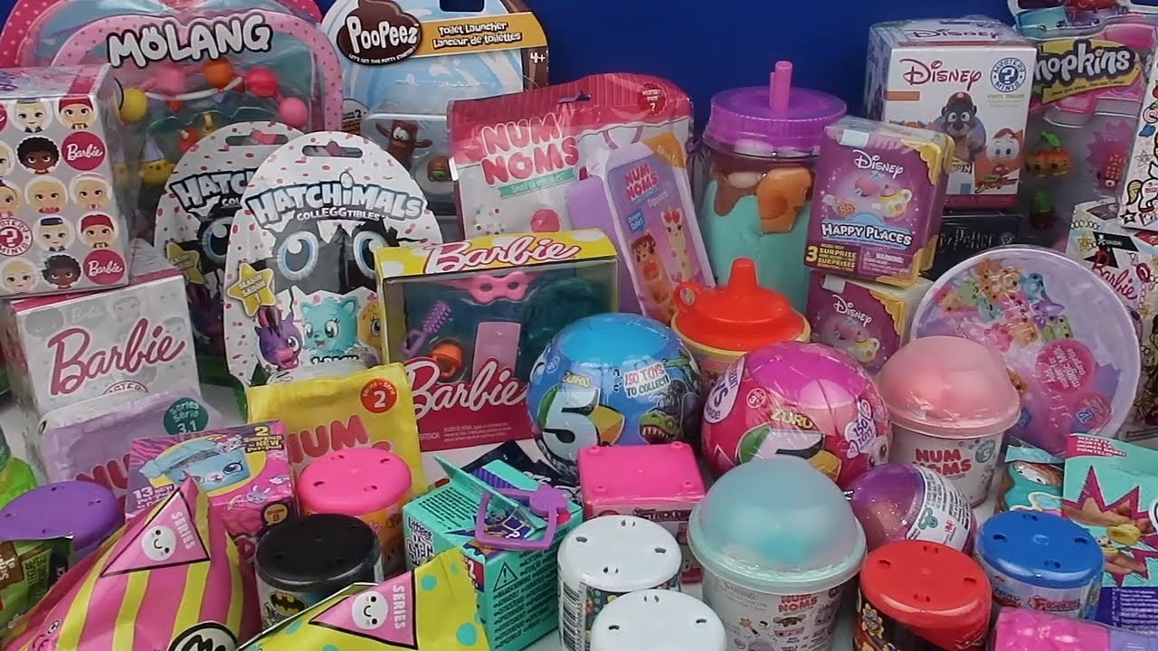 Sürpriz Dolu Eğlenceli Oyuncak Challenge! Barbie vs Şirinler 3 Paket Barbie Bebek Bidünya Oyuncak