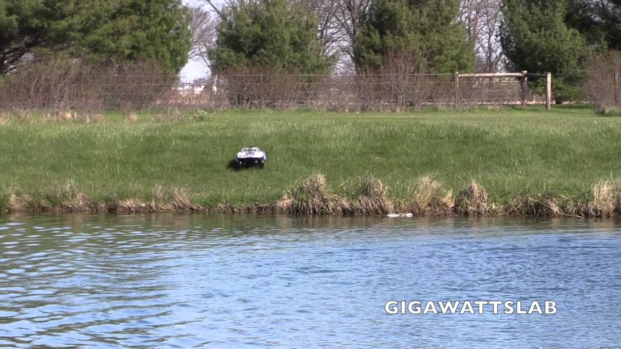 ARRMA SENTON HYDROPLANING