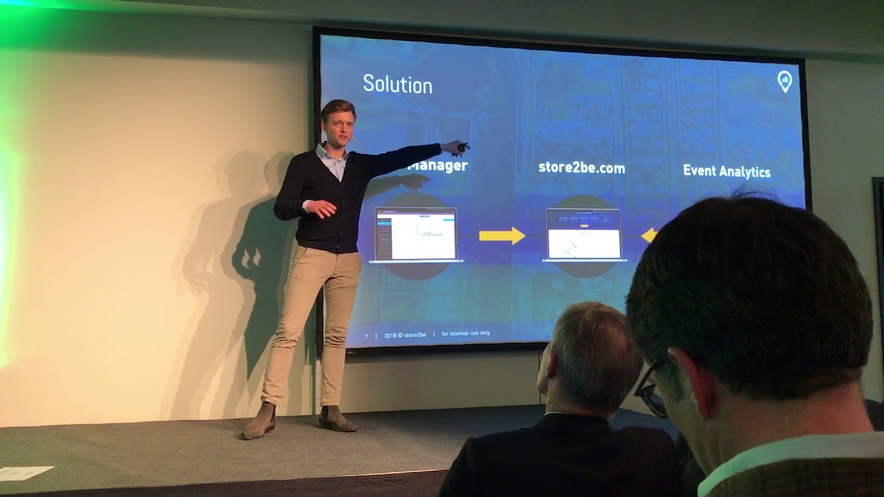 Demo Day Retailtech Hub - Sven Wissebach f&uuml;r store2be