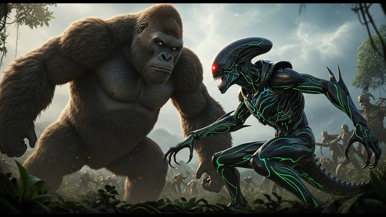 Survival instinct: Skull Island Creatures Form Alliance Against Sauronus, Help Kong