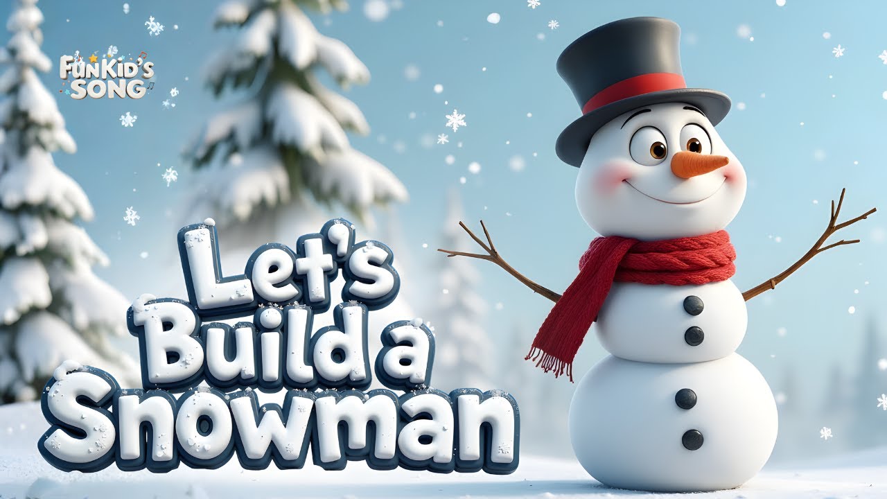 Snowman Song for Kids | Winter Activity Song