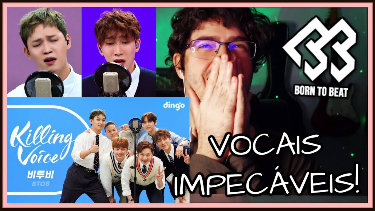 Ok... VOCÊS VENCERAM: Reagindo ao BTOB Pela PRIMEIRA VEZ!!! 😱✊ [BTOB Killing Voice Reaction] 🎶