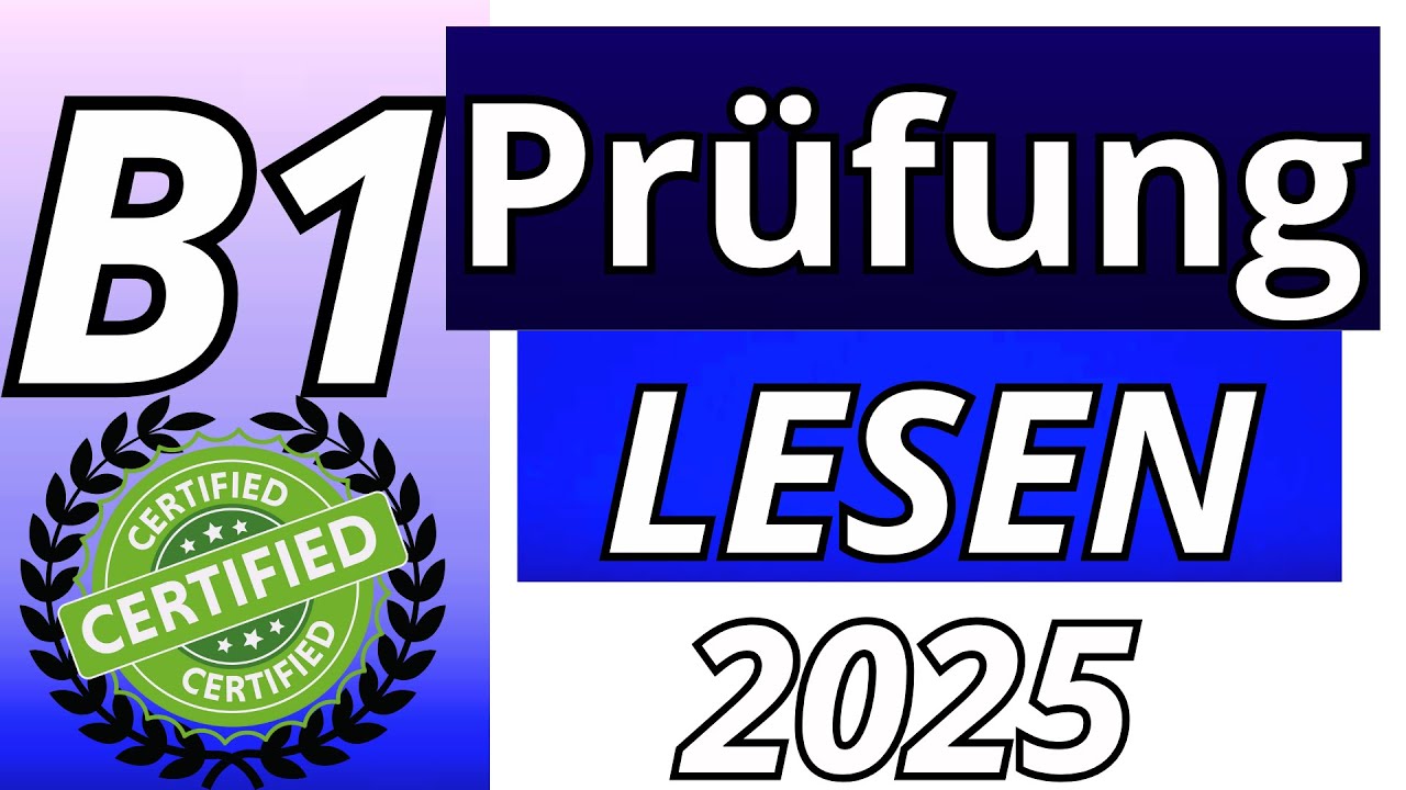 G.A.S.T - B1 Prüfung - Lesen Übungssatz - G.A.S.T DTZ 2025 TEST