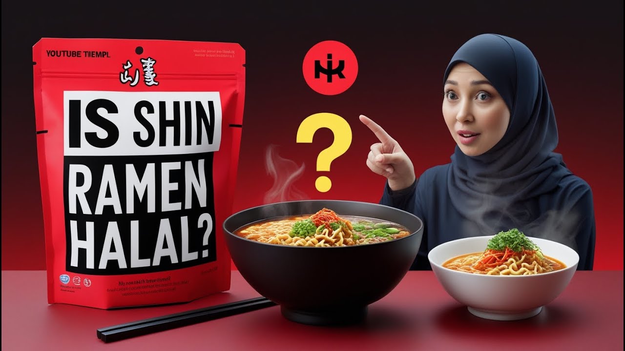 Is Shin Ramen Halal? | Halal Status of Shin Ramyun Explained 🍜 | Halal Food Guide
