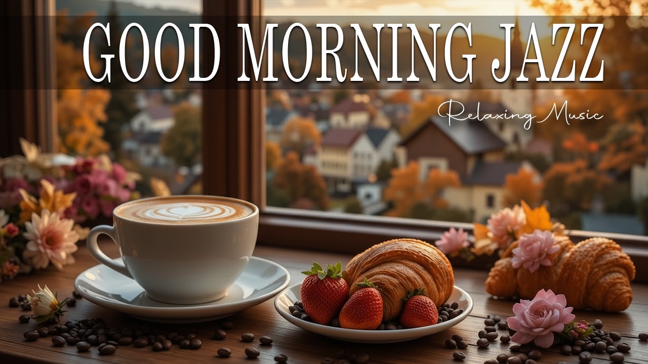 Good Morning Jazz ☕ Bossa Nova instrumental for Happy Moods, Work & Study