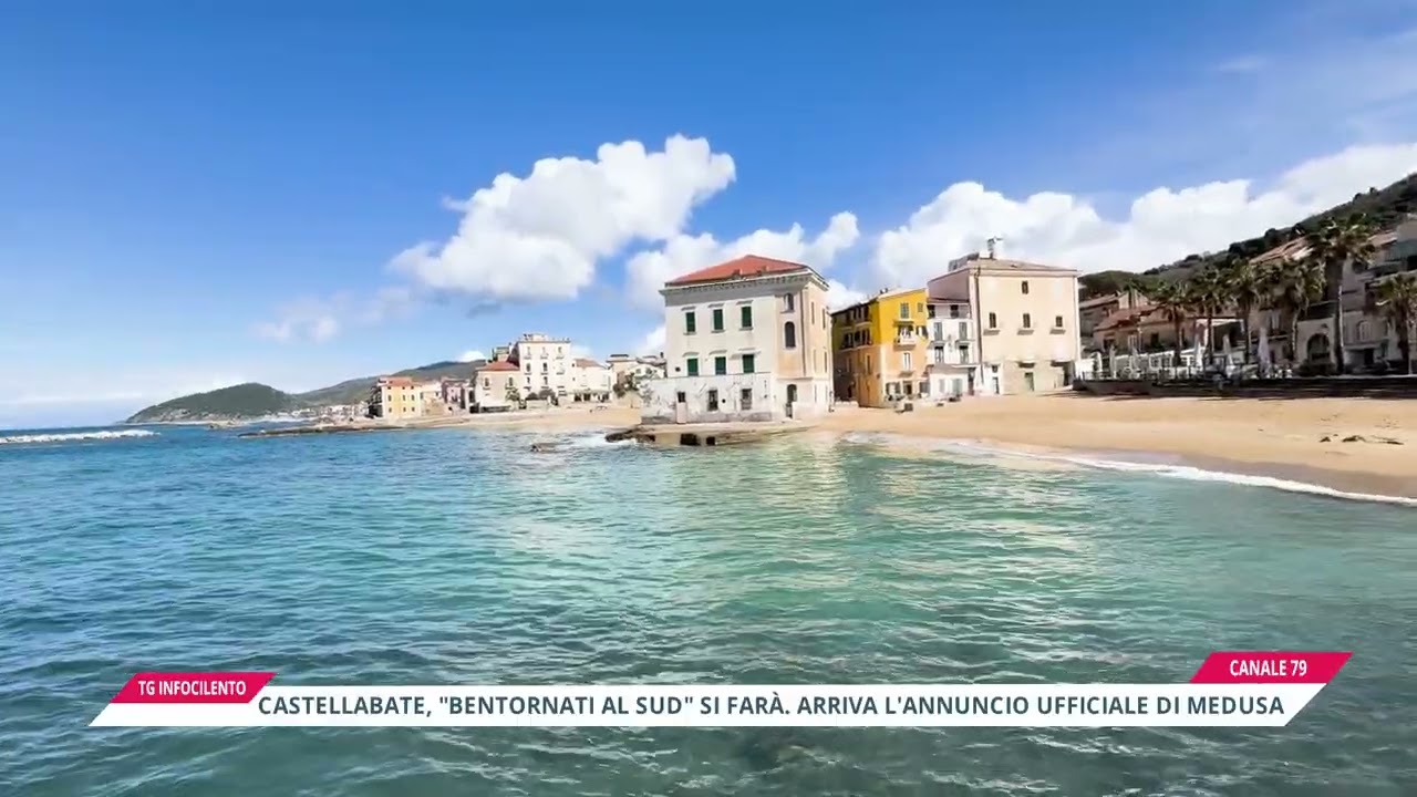 Castellabate, è ufficiale: “Bentornati al Sud” si farà. L’annuncio in diretta al TG5 di Medusa Film