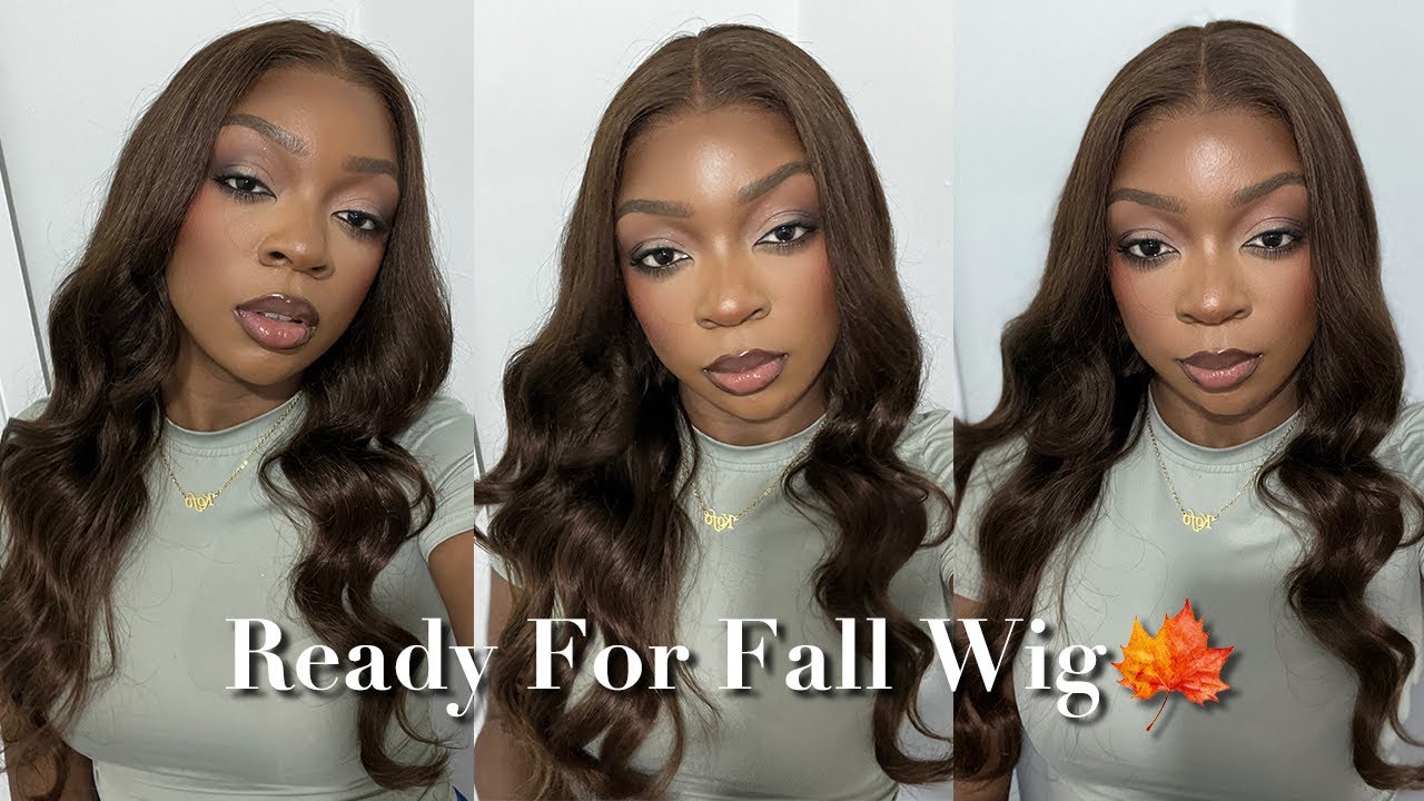 No Work Needed! Effortless Chocolate Brown Wig Install | Straight Out The Box | Asteria Hair