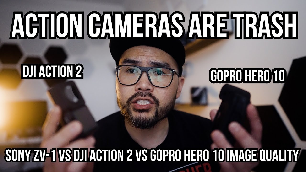 Sony ZV-1 vs DJI Action 2 vs GoPro Hero 10 - IMAGE QUALITY