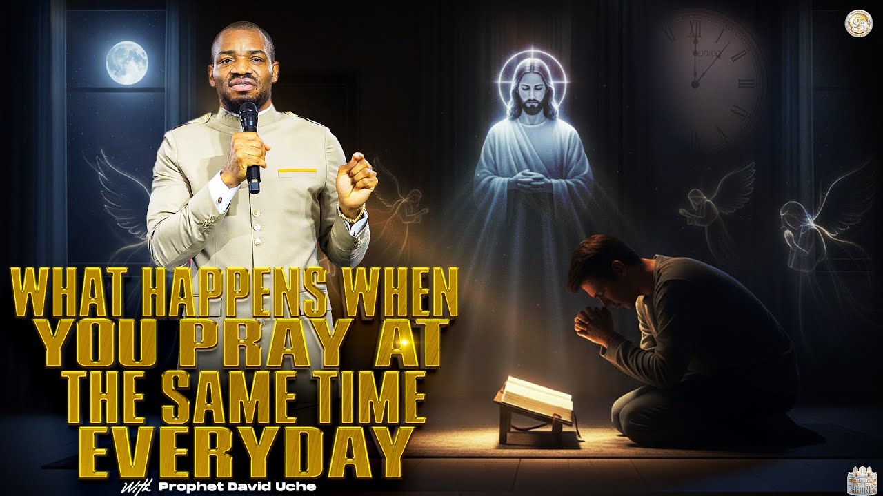 WHAT HAPPENS WHEN YOU PRAY AT THE SAME TIME EVERY DAY #fyp #prayer