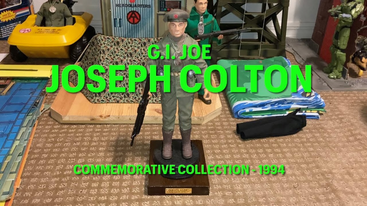 G.I. Joe Joseph Colton - mail away - commemorative collection- 1994