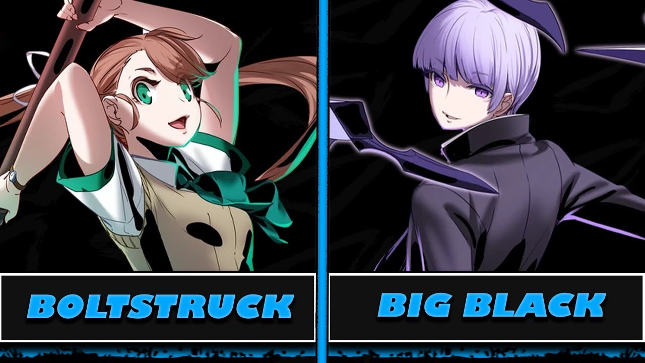 Нанасе против Бьякуи (Болтстрак против Большого Черного) UNDER NIGHT IN BIRTH 2 SYS:CELES UNI2
