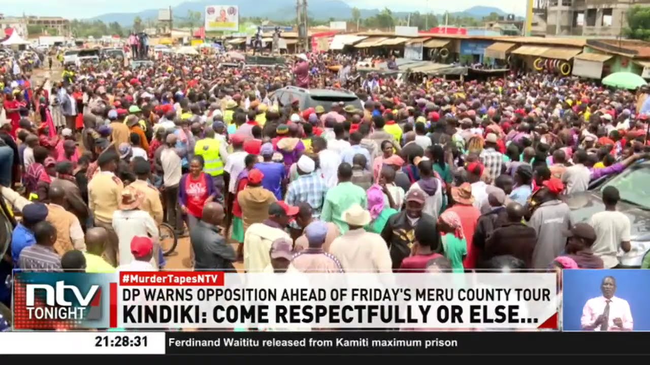 DP Kindiki rallies Tigania West behind Ruto's 2027 Re-election bid