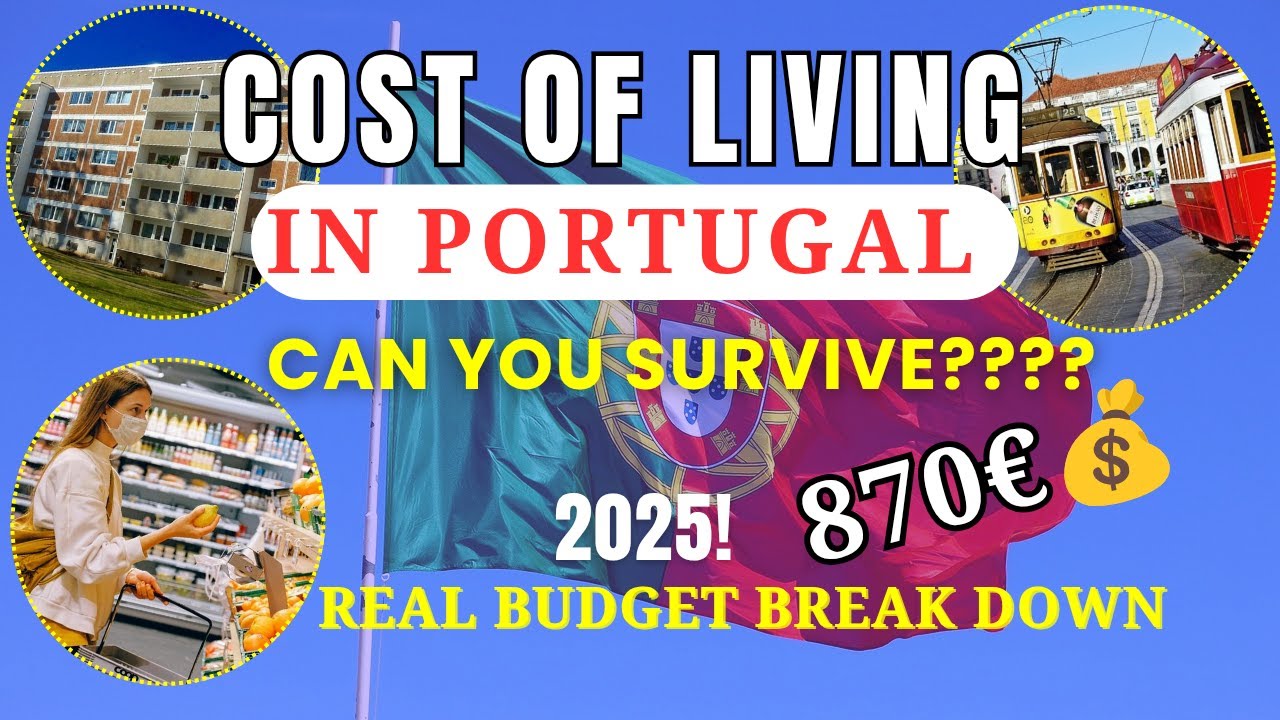 Cost of Living in Portugal 2025 🇵🇹 || Accommodation and Grocery Expense|| Current minimum wage