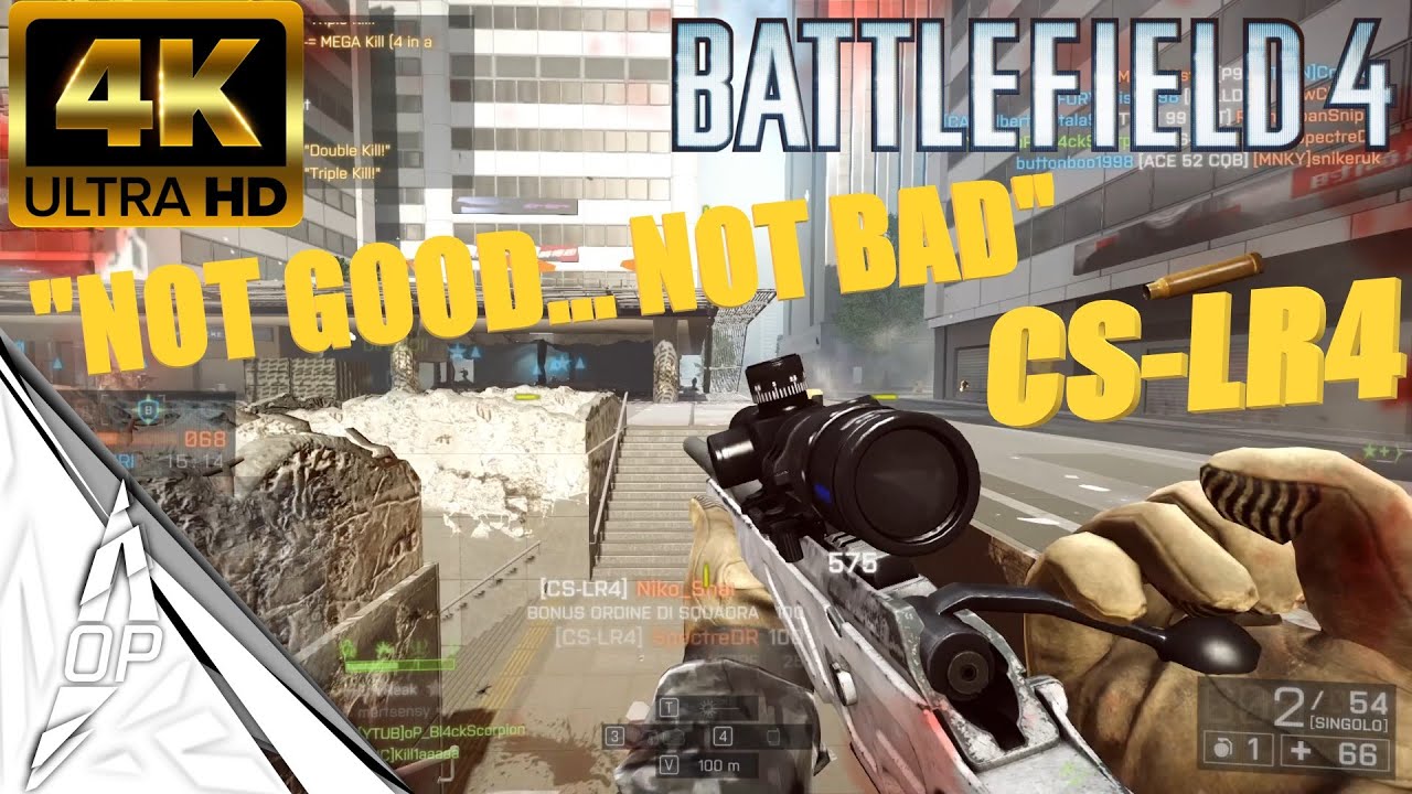 BF4 CS-LR4 8X CQB _ BATTLEFIELD 4 PC GAMEPLAY [4K 60FPS] #gameplay  #battlefield4 #bf4 #gamer #4k