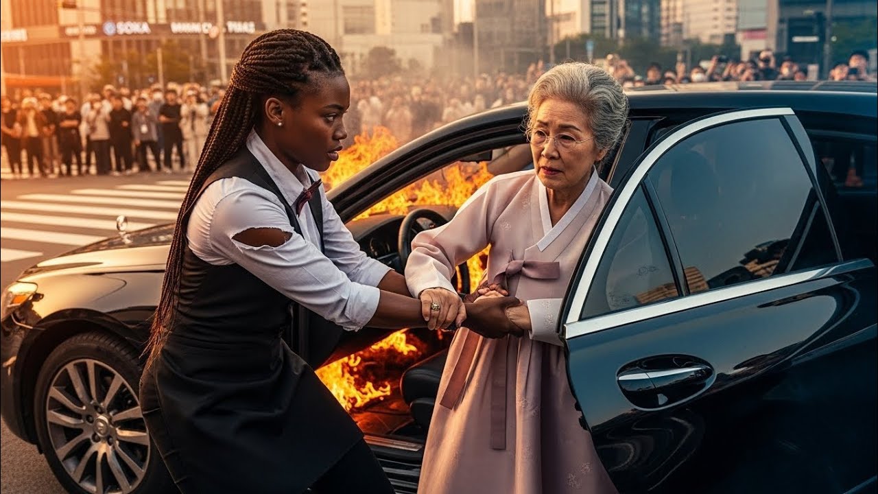BLACK WAITRESS SAVES KOREAN MAFIA BOSS'S MOTHER, She Instantly Claims Her As Daughter-in-law