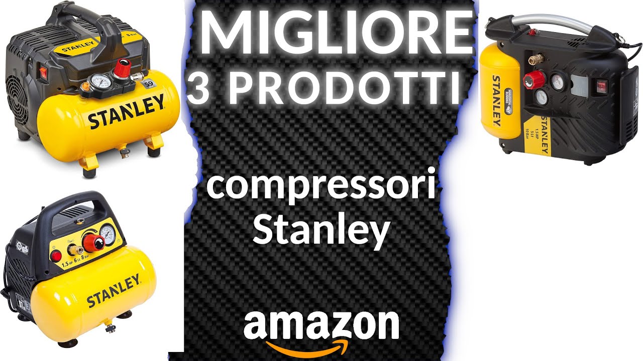 ᐅ Migliori 3 compressori Stanley ★