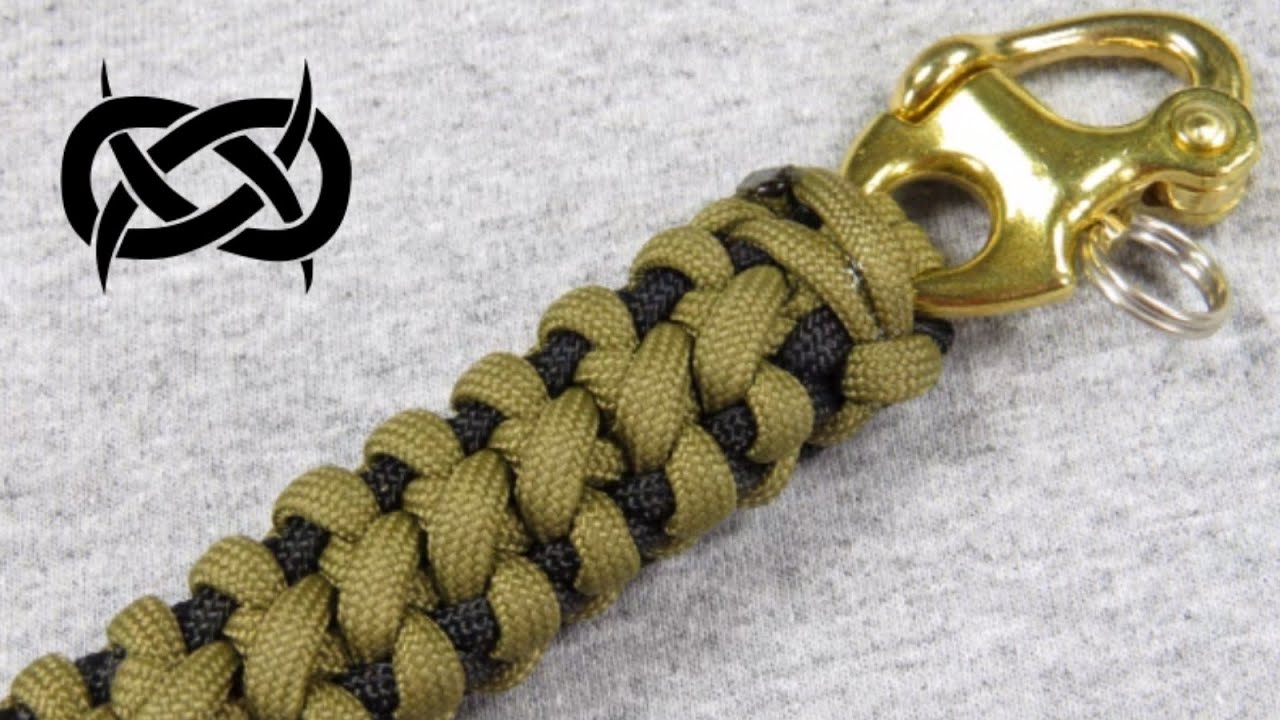 How to make a Boneyard Bar (Paracord Bracelet) with a Snap Shackle Tutorial (Paracord 101)