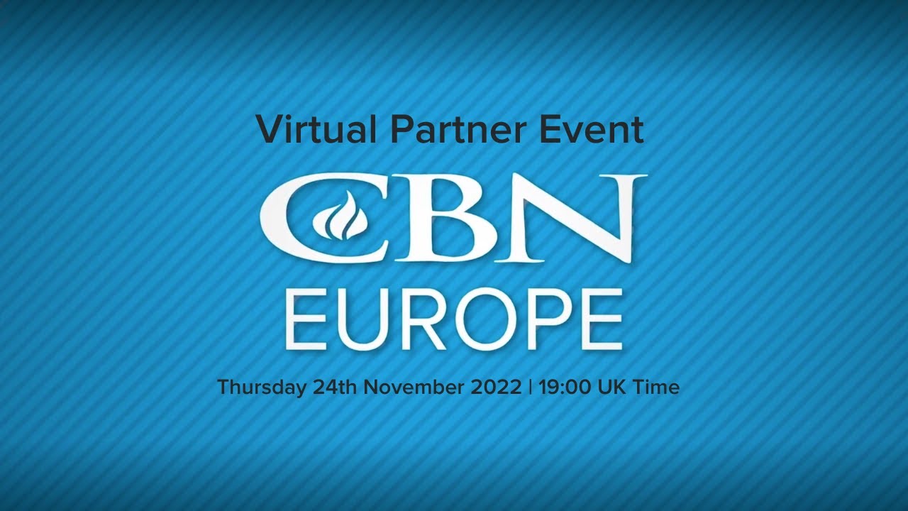 CBN Europe Virtual Partner Event | Driven by Hope | 24th Nov 2022