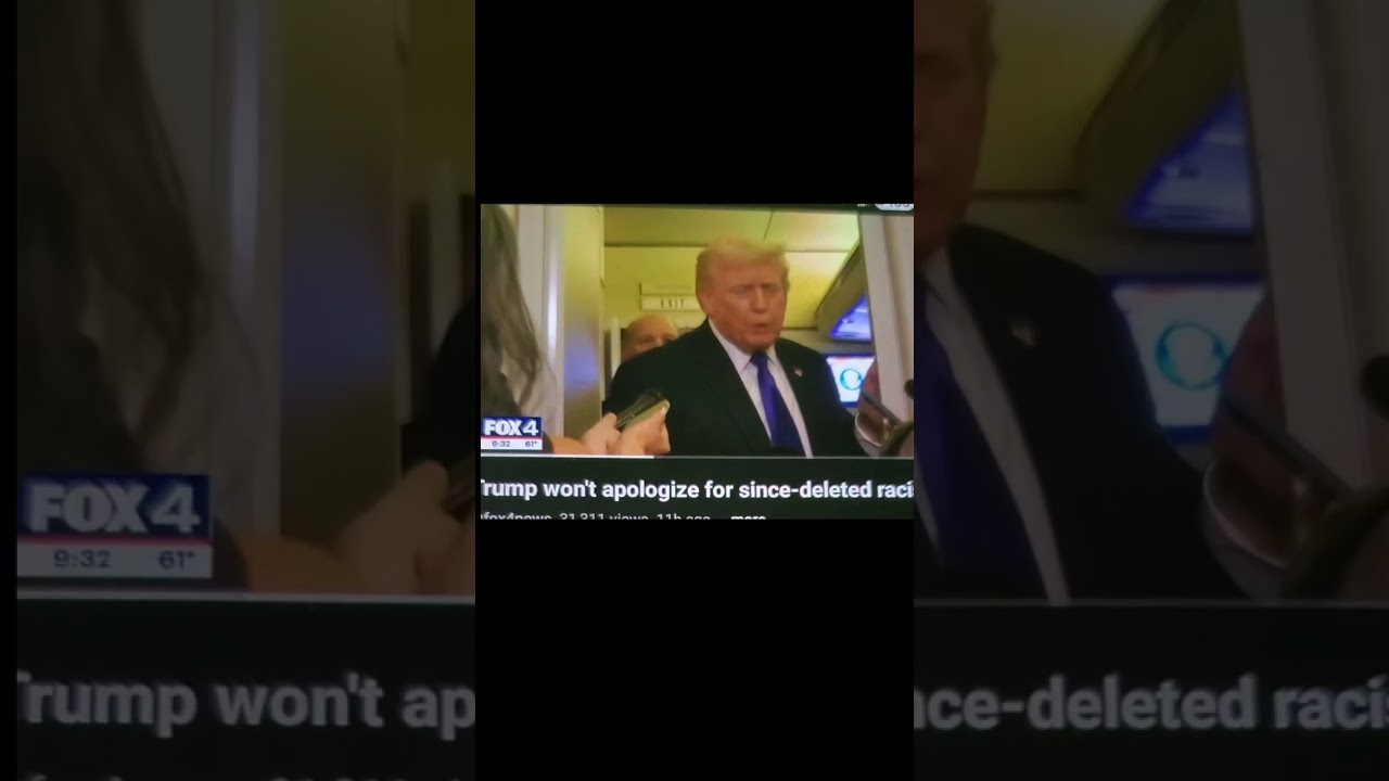 Trump want apologize for his post about the Obama's