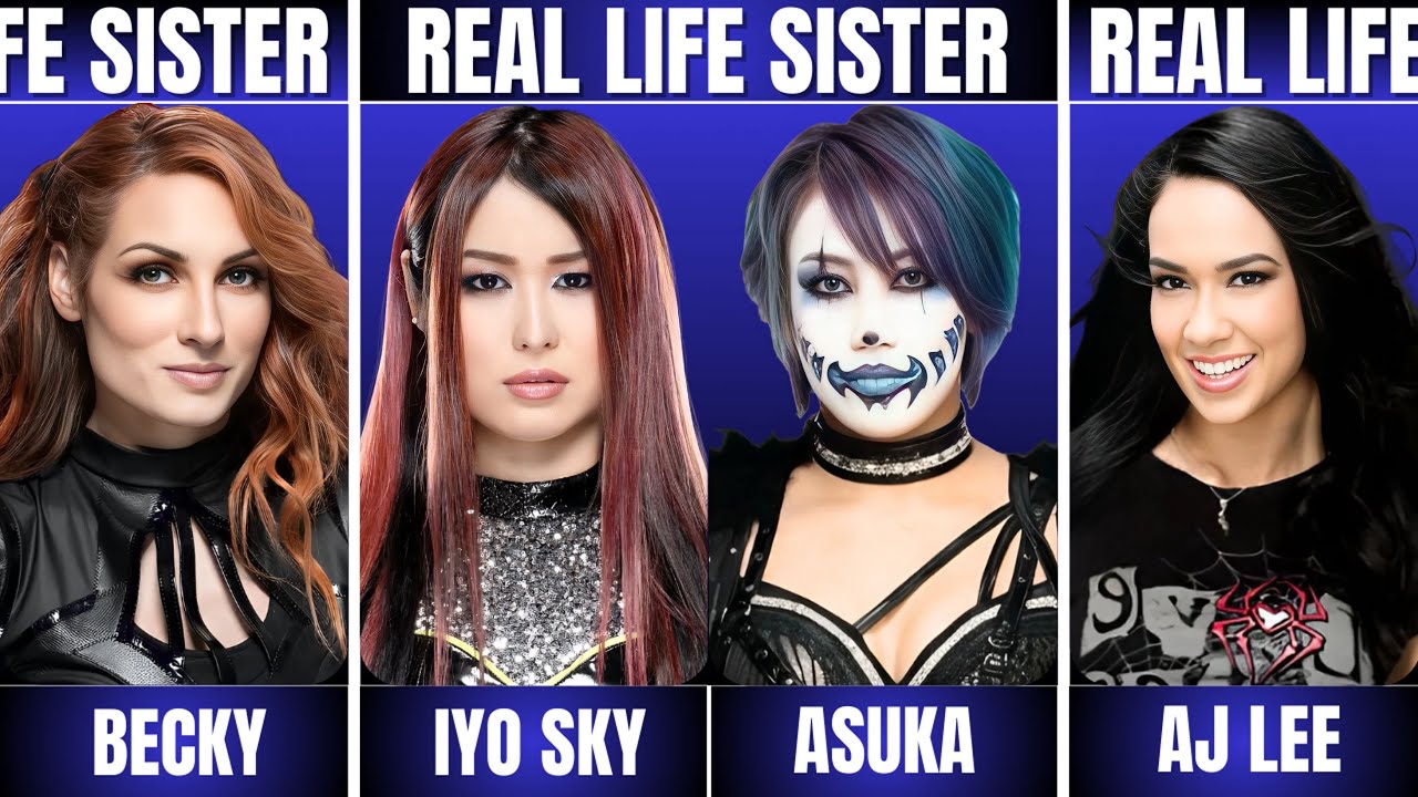 WWE Superstars And Their Real Life Sister | wrestlinginc