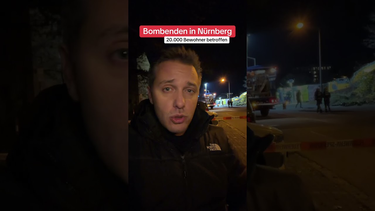 Bombenfund in #n&uuml;rnberg  - #news #polizei #feuerwehr
